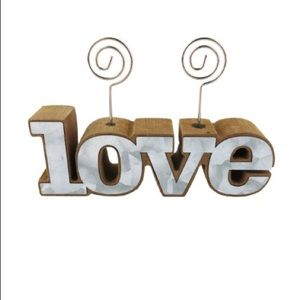 SONOMA "Love" Tabletop Photo Holder, NWT